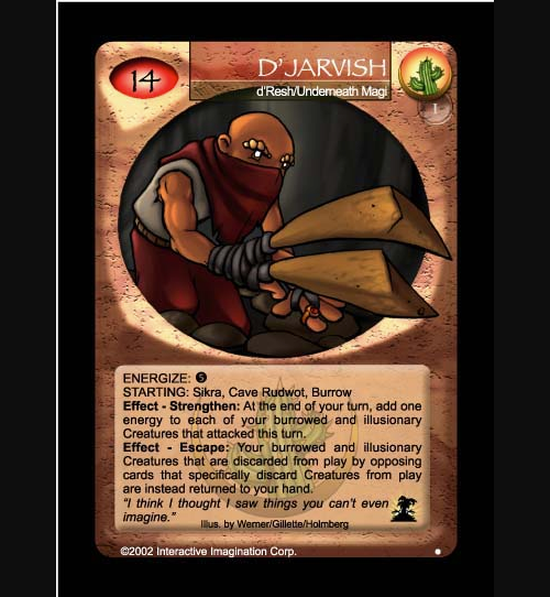 dJarvish - Sands of Dresh - Foil
